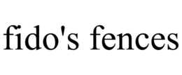 FIDO'S FENCES trademark