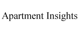APARTMENT INSIGHTS trademark