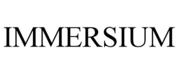 IMMERSIUM trademark