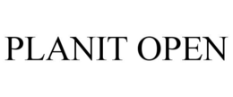 PLANIT OPEN trademark