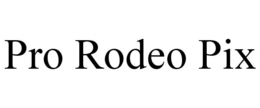 PRO RODEO PIX trademark