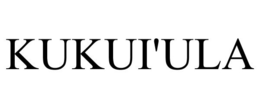 KUKUI'ULA trademark