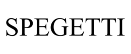 SPEGETTI trademark
