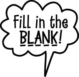 FILL IN THE BLANK! trademark