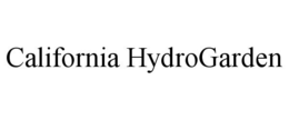 CALIFORNIA HYDROGARDEN trademark