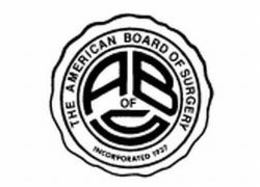 AB OF S THE AMERICAN BOARD OF SURGERY INCORPORATED 1937 trademark