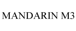 MANDARIN M3 trademark