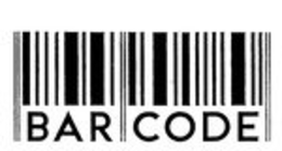 BAR CODE trademark