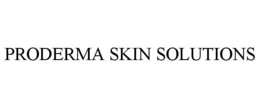 PRODERMA SKIN SOLUTIONS trademark