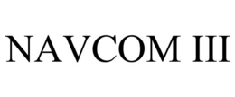 NAVCOM III trademark