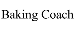 BAKING COACH trademark