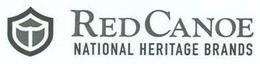RED CANOE NATIONAL HERITAGE BRANDS trademark