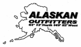 ALASKAN OUTFITTERS 61' 13' NORTH 149' 52' WEST trademark