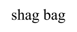 SHAG BAG trademark