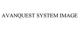 AVANQUEST SYSTEM IMAGE trademark
