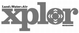 XPLOR MAGAZINE LAND WATER AIR trademark
