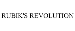 RUBIK'S REVOLUTION trademark