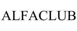 ALFACLUB trademark