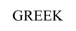 GREEK trademark