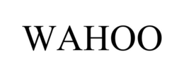 WAHOO trademark
