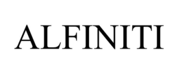 ALFINITI trademark