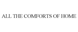ALL THE COMFORTS OF HOME trademark
