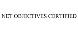 NET OBJECTIVES CERTIFIED trademark