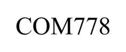 COM778 trademark