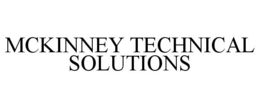 MCKINNEY TECHNICAL SOLUTIONS trademark