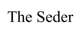 THE SEDER trademark