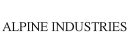 ALPINE INDUSTRIES trademark