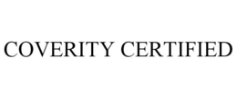 COVERITY CERTIFIED trademark