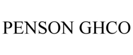 PENSON GHCO trademark