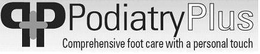 PP+ PODIATRY PLUS COMPREHENSIVE FOOT CARE WITH A PERSONAL TOUCH trademark