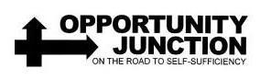 OPPORTUNITY JUNCTION ON THE ROAD TO SELF-SUFFICIENCY trademark
