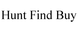 HUNT FIND BUY trademark