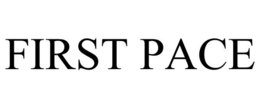 FIRST PACE trademark