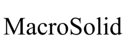 MACROSOLID trademark
