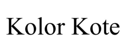 KOLOR KOTE trademark