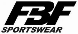 FBF SPORTSWEAR trademark