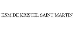 KSM DE KRISTEL SAINT MARTIN trademark