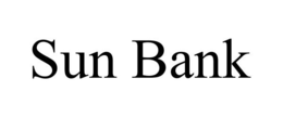 SUN BANK trademark