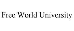 FREE WORLD UNIVERSITY trademark