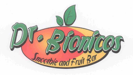 DR. BIONICOS SMOOTHIE AND FRUIT BAR, INC. trademark