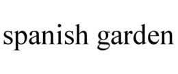 SPANISH GARDEN trademark