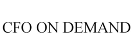 CFO ON DEMAND trademark