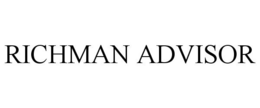 RICHMAN ADVISOR trademark