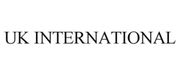 UK INTERNATIONAL trademark