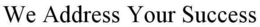 "WE ADDRESS YOUR SUCCESS" trademark