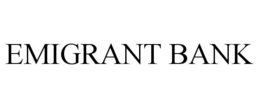 EMIGRANT BANK trademark